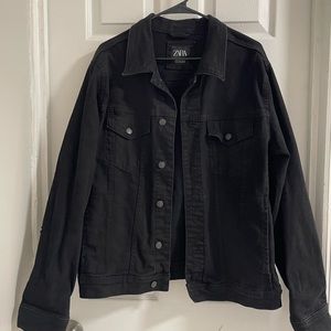 Black Zara Denim Jacket
